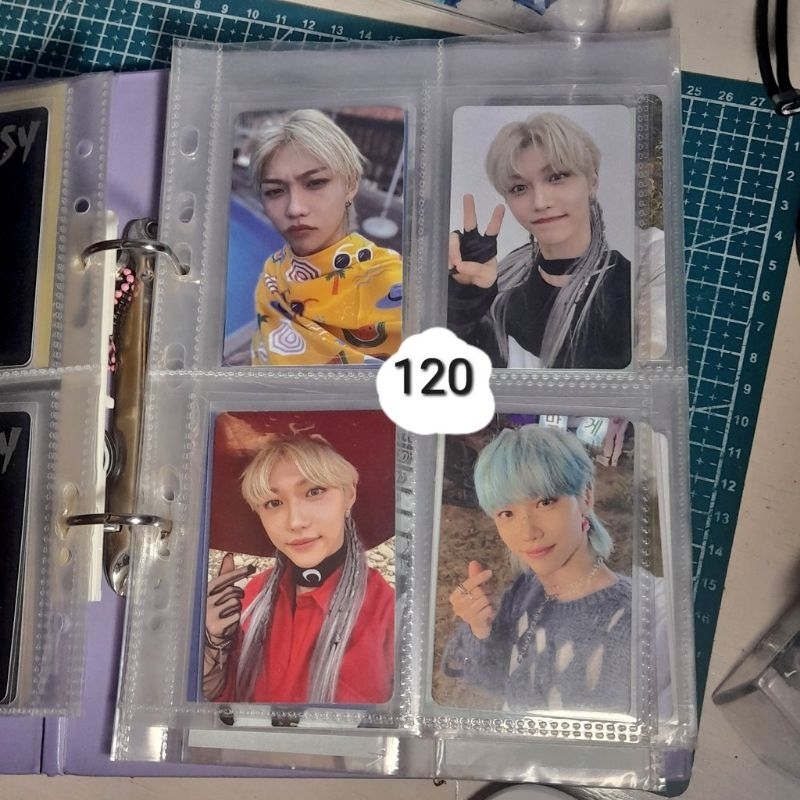 Photocard Felix Stray Kids SKZ Nacific Pink Set R3 R4 R6 R8 & Noeasy Set