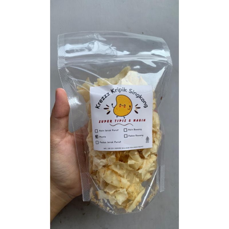 

Krezzz kripik singkong kemasan mini