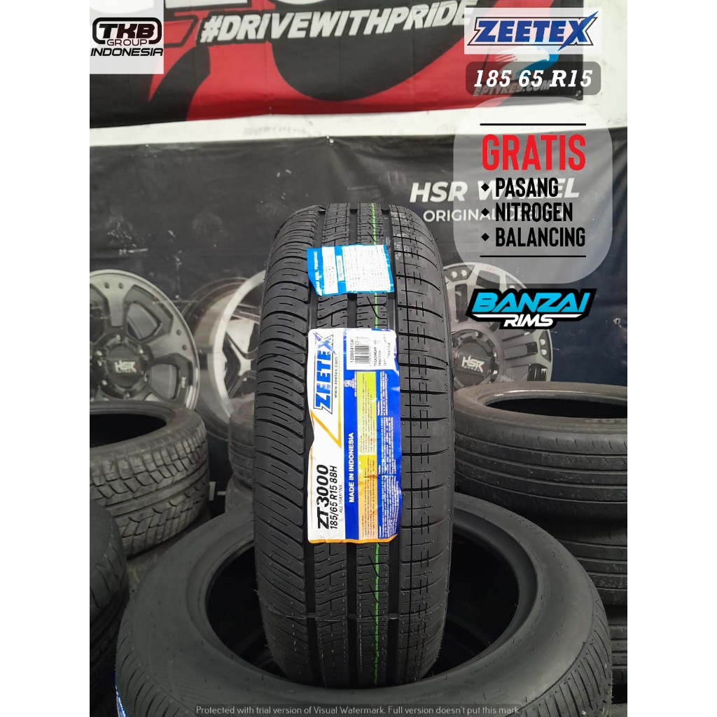 Ban Mobil 185/65 R15 ZETEEX 185 65 R15 Ban Untuk Velg Ring 15