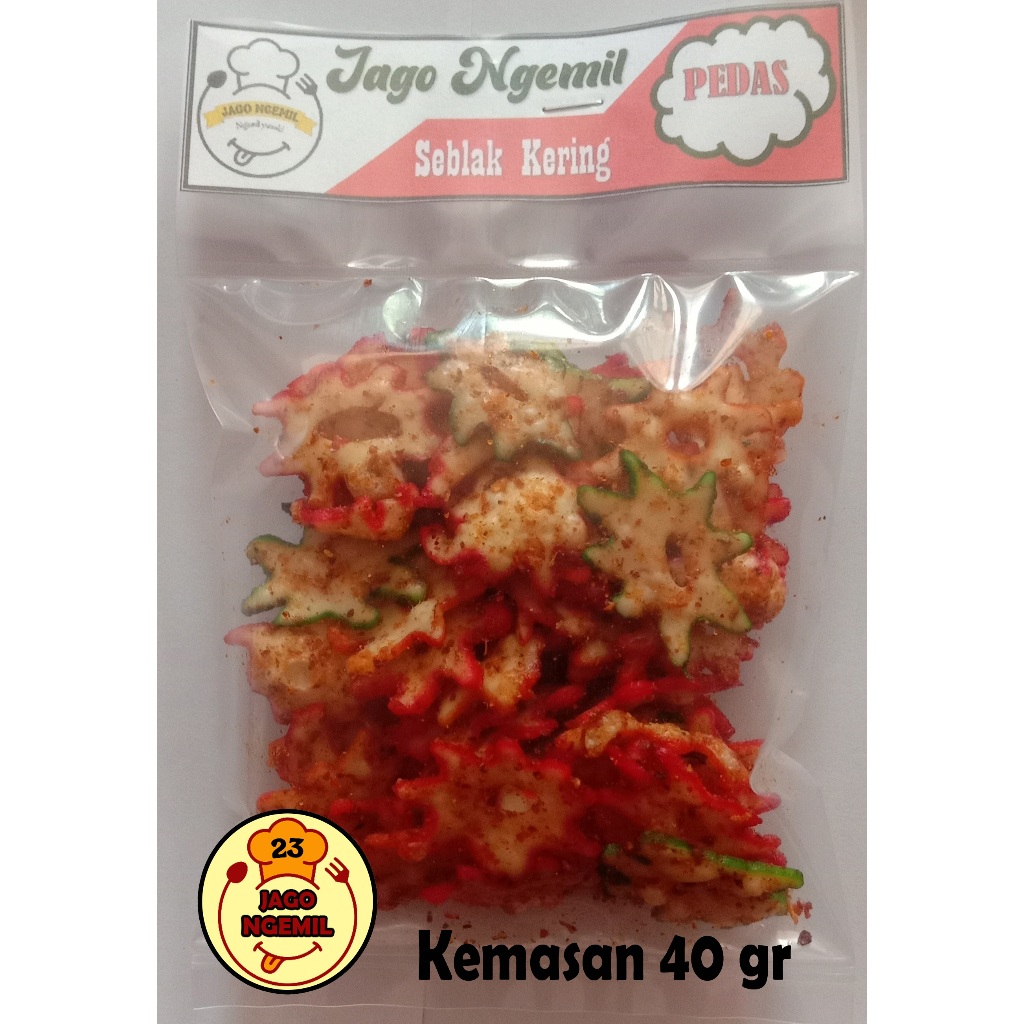 

Seblak Kering Pedas Daun Jeruk 40 gr/ Seblak Bantat Kerupuk Bintang/ Sebring Pedas (MINIMAL PEMESANAN 5 PCS)