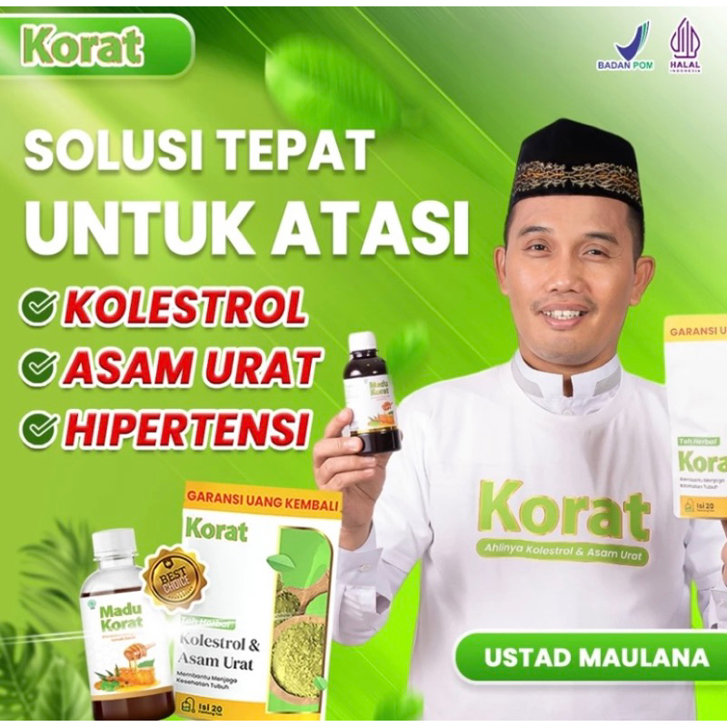 

madu korat - 100% produk original memiliki hologram