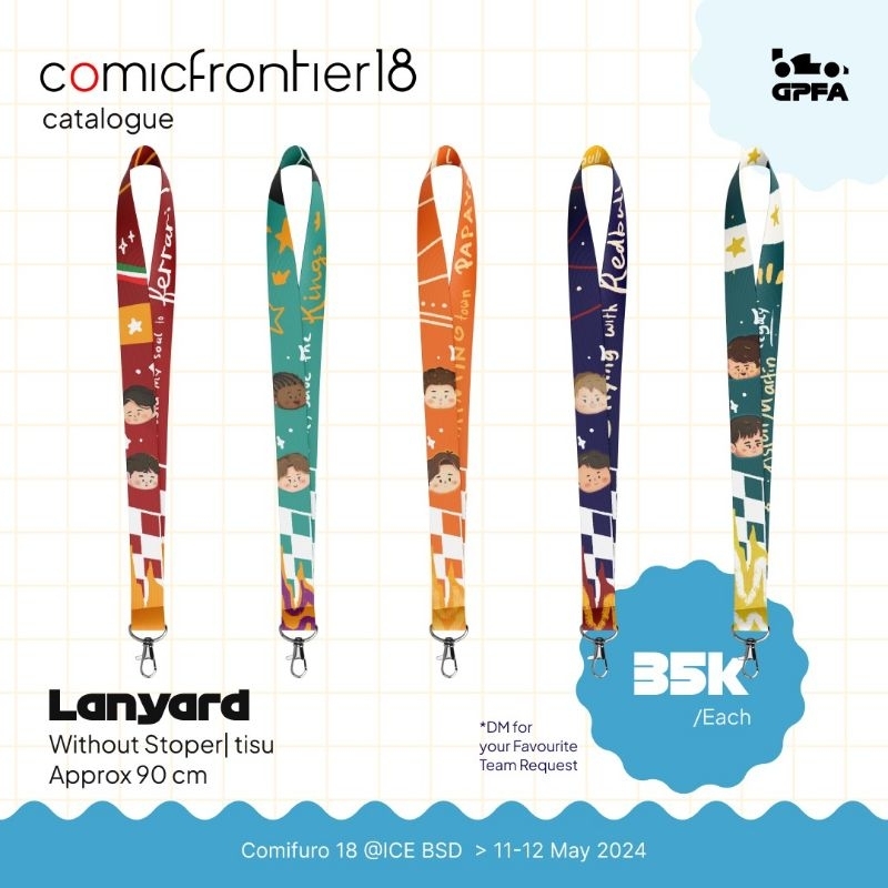 

Team Lanyard Fan merch formula one