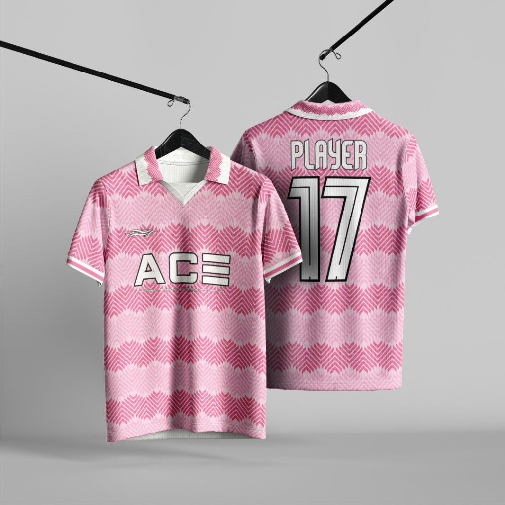 Jersey Pink Custom Full Printing
