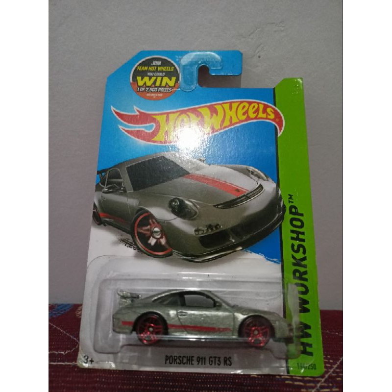 hotwheels porsche 911 gt3 rs