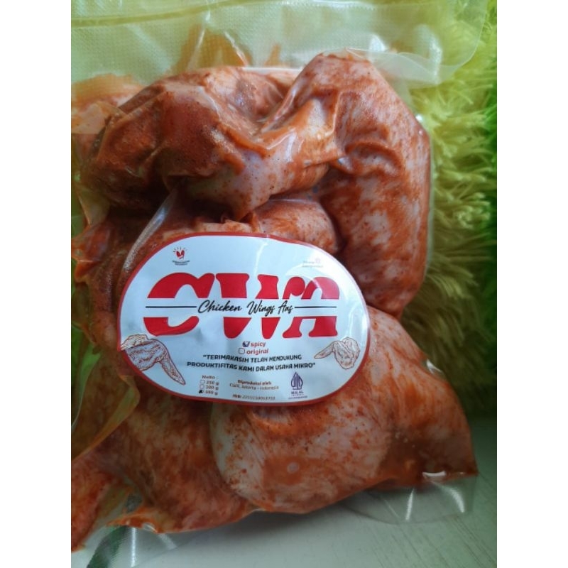 

chicken wings spicy, berat + 500 gram