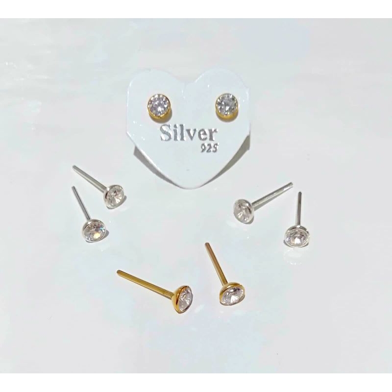 Anting Tusuk Atau Giwang Mata Burung(perak 925)