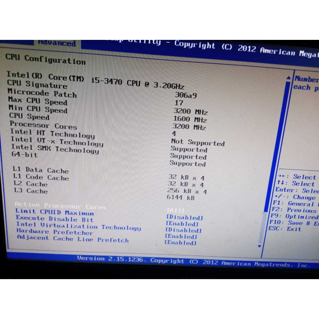 processor core i5 3470