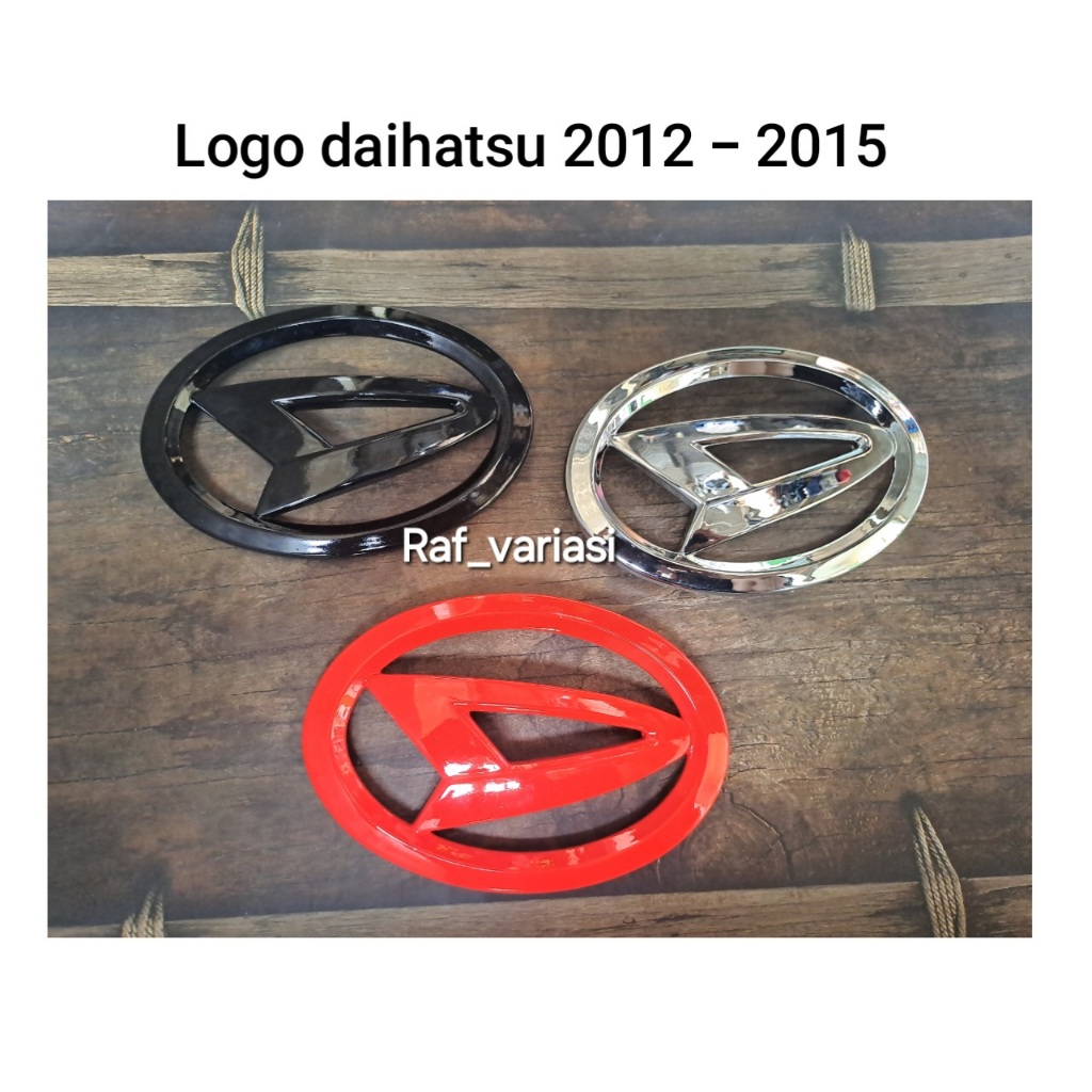 Emblem Logo grill depan daihatsu xenia 2012-2015 / emblem logo daihatsu xenia