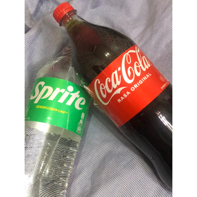 

sprite dan coca cola