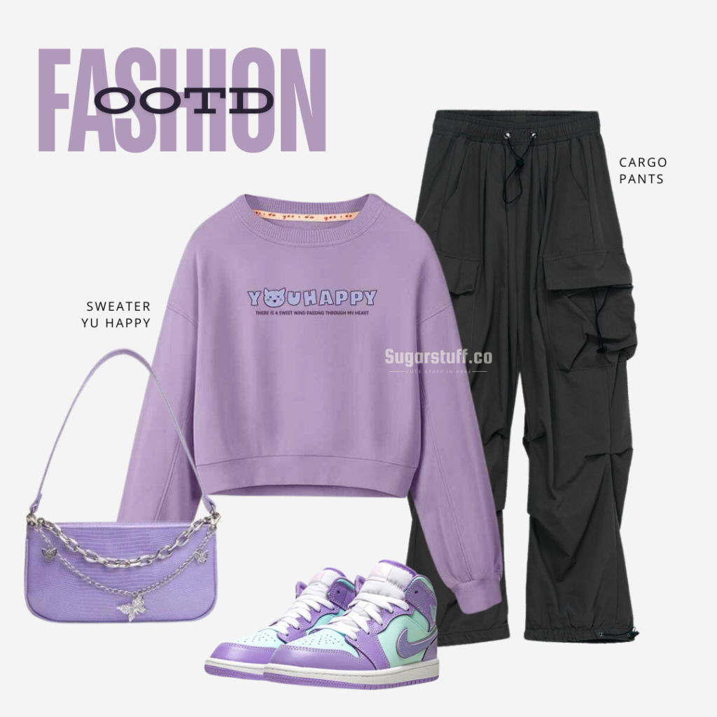 TR23 - ONESET Remaja Anak Perempuan Outfit Kerja Nongkrong One Set Setelan Wanita Outfit Hijab Korea