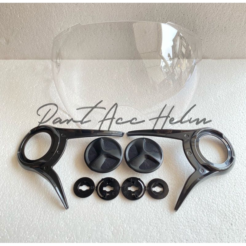 Paket Kaca Helm Yamaha Fazzio Original