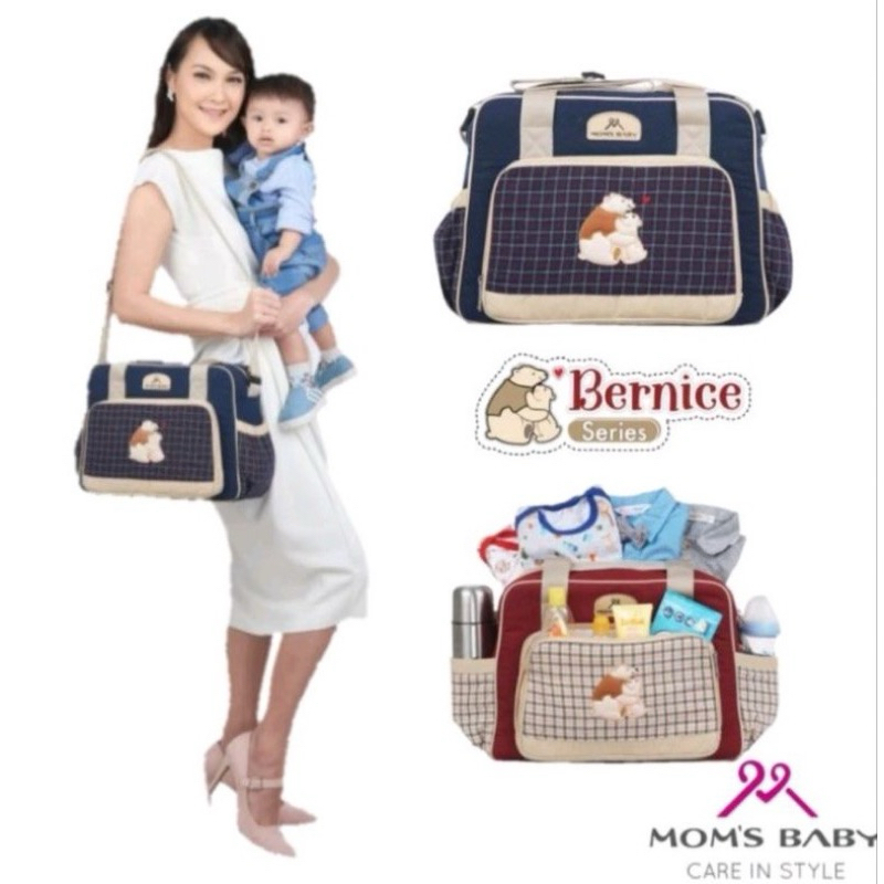 Moms Baby Tas Besar Bernice Series