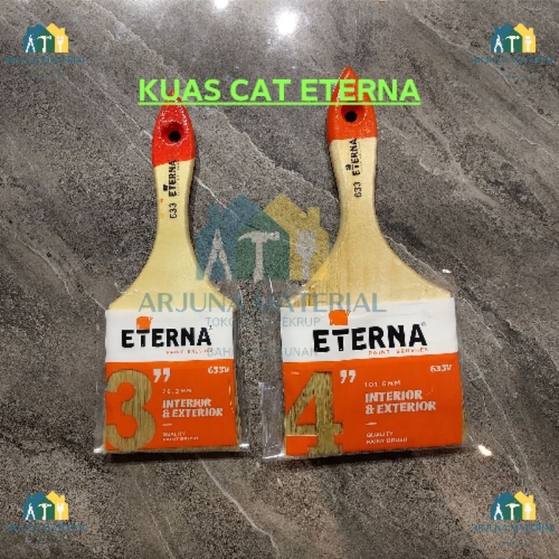 

Kuas Cat Eterna 633 Untuk Dinding Plafond Batu Alam