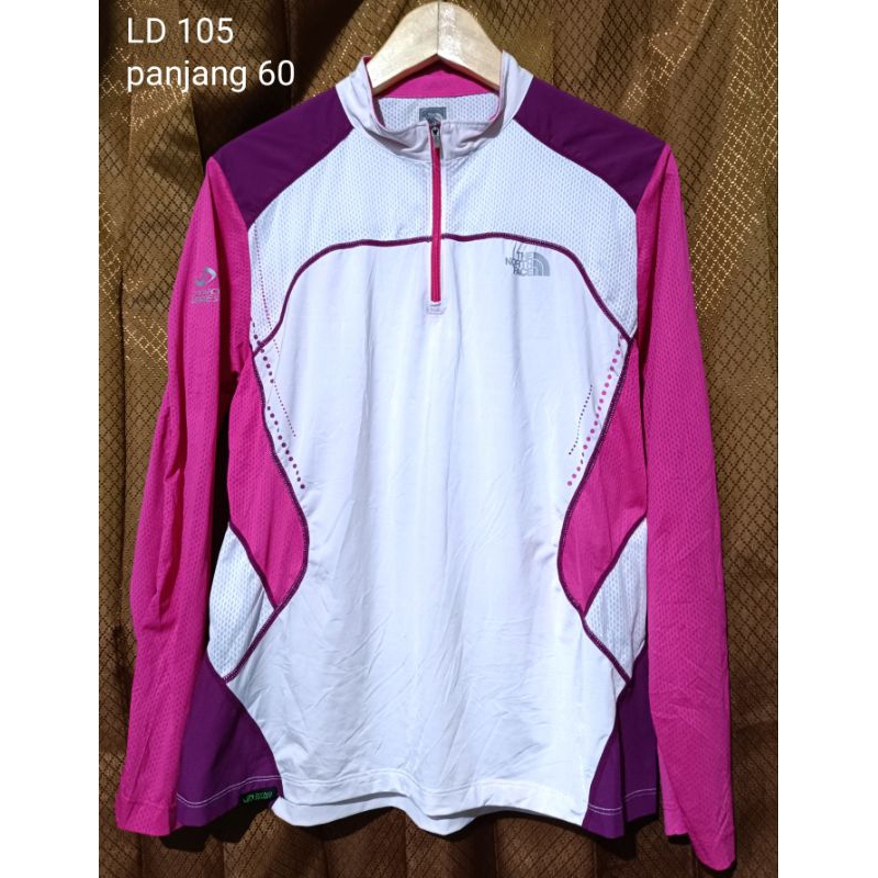 baselayer tnf baselayer the north face original kaos gunung kaos halfzip kaos half zipper tnf kaos t