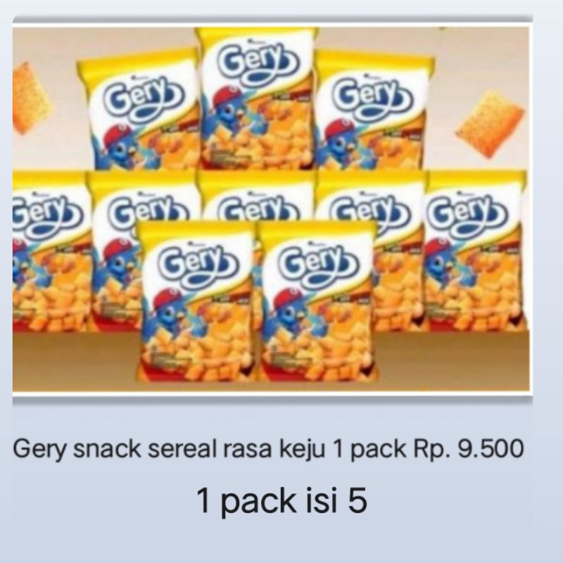 

Gery Snack Sereal Rasa Keju