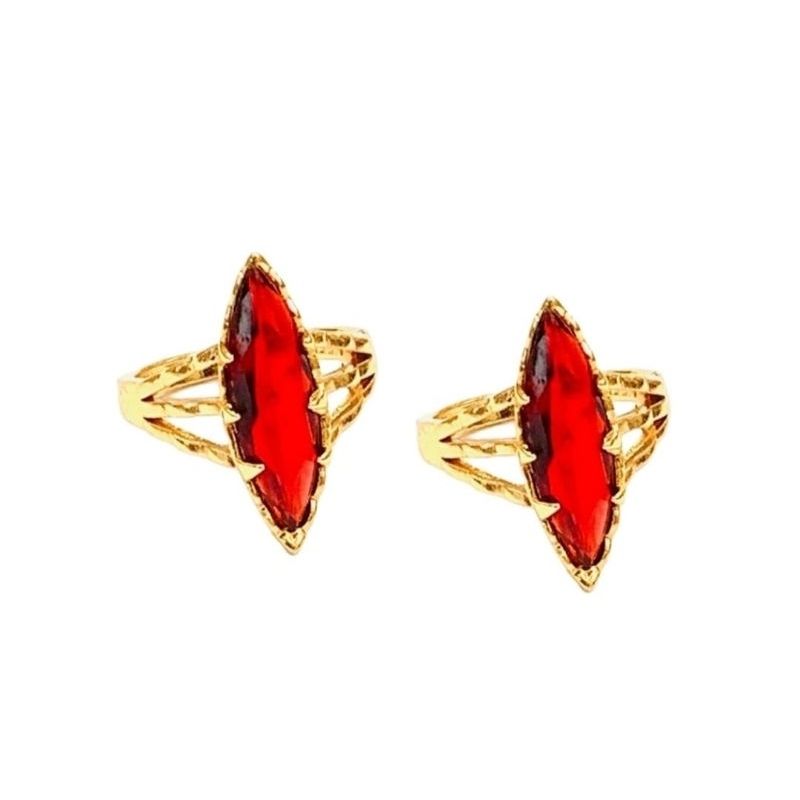 NEW CINCIN KOIN MOTIF MATA MERAH ANTI KARAT TIDAK LUNTUR