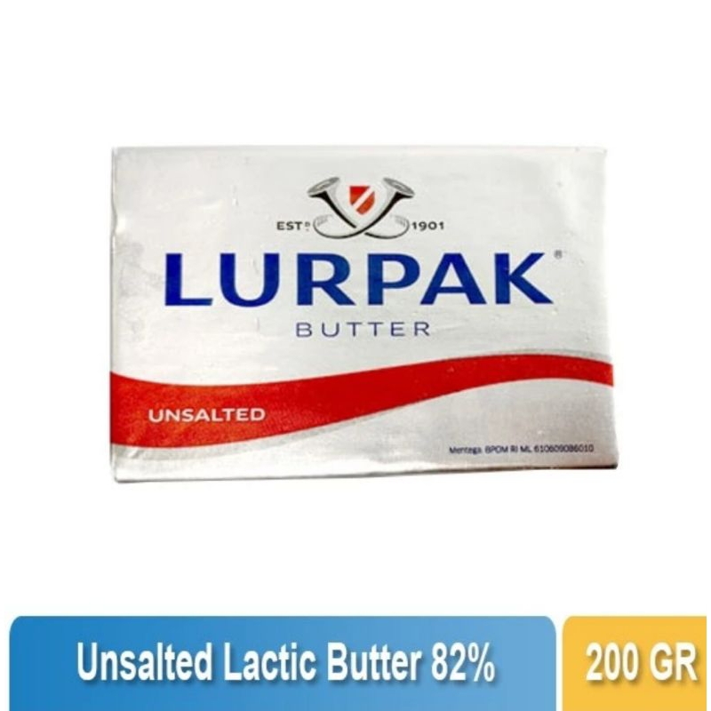 

lurpak unsulted butter 200 gr