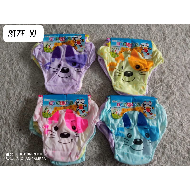 CD ANAK MOTIF KUCING LUCU size XL