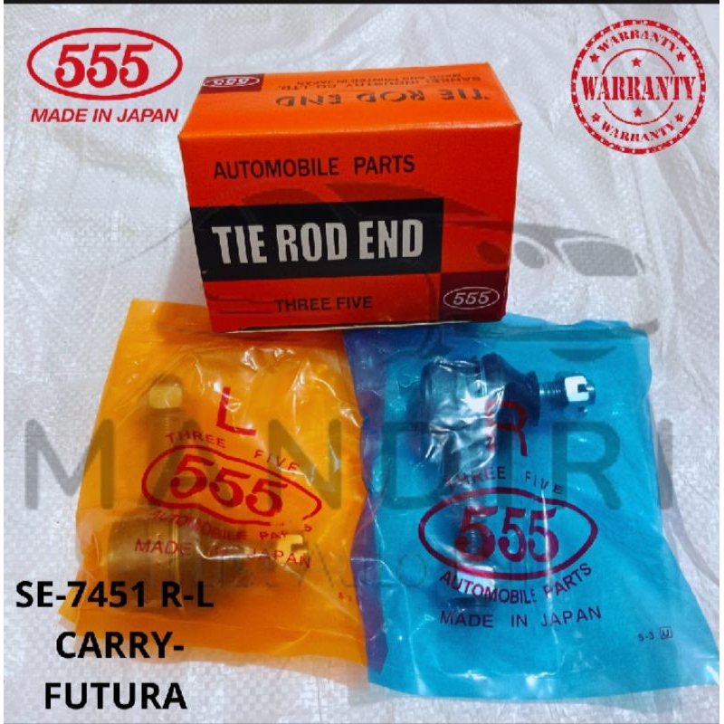 TIE ROD END CARRY/FUTURA/TSS 555 JAPAN ORIGINAL