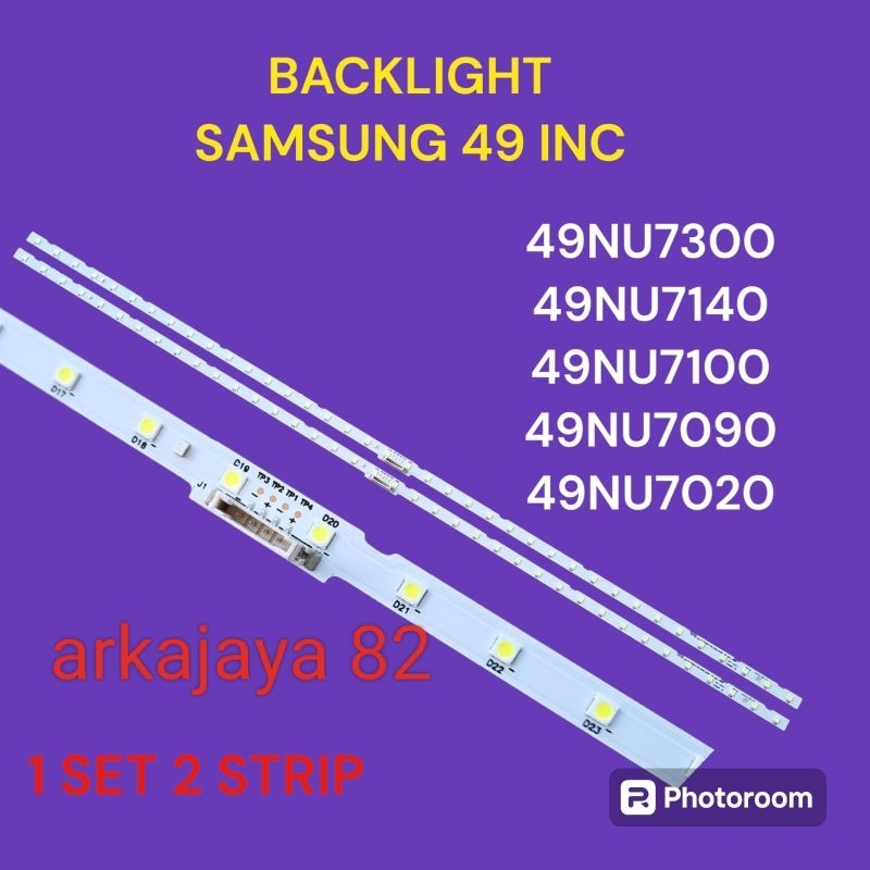 backlight Samsung 49NU7300/ 49NU7140.  /49NU7100. /49NU7090.  /49NU7020