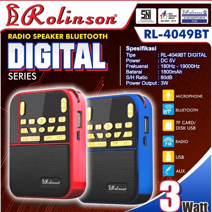 Praktis Radio mini poble bluetooth Digital