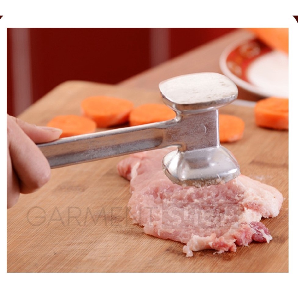 Palu Daging Alat Gepuk Pelunakan Daging Kuat Bagus