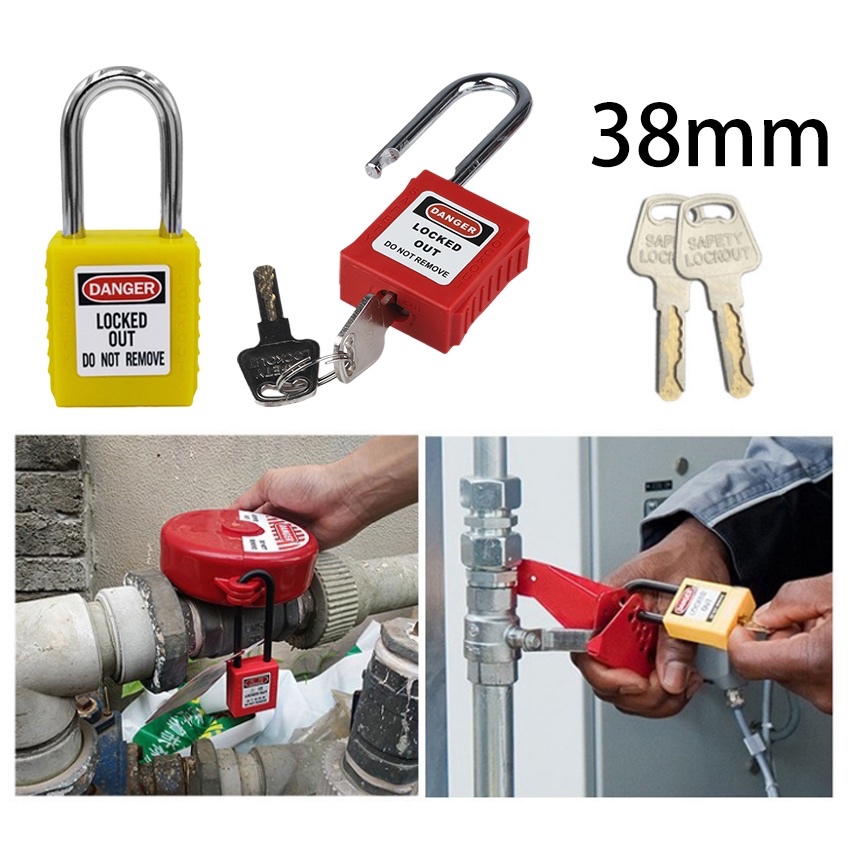 Gembok Loto Safety Padlock Safety Loto (LockOut TagOut) Gembok Master Lock 410