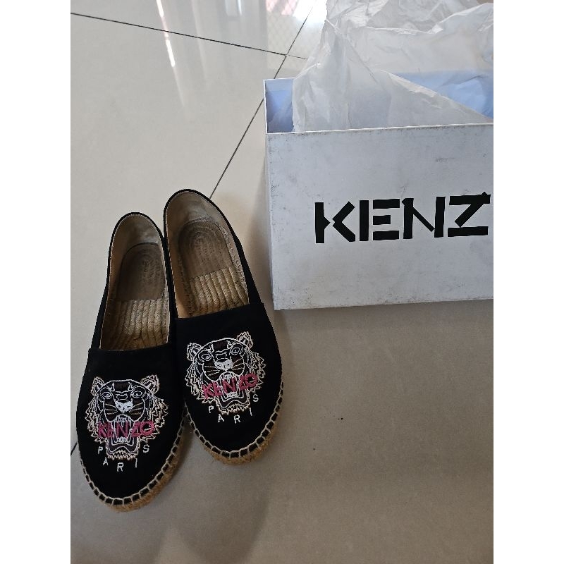 sepatu kenzo espadrilles original preloved 39
