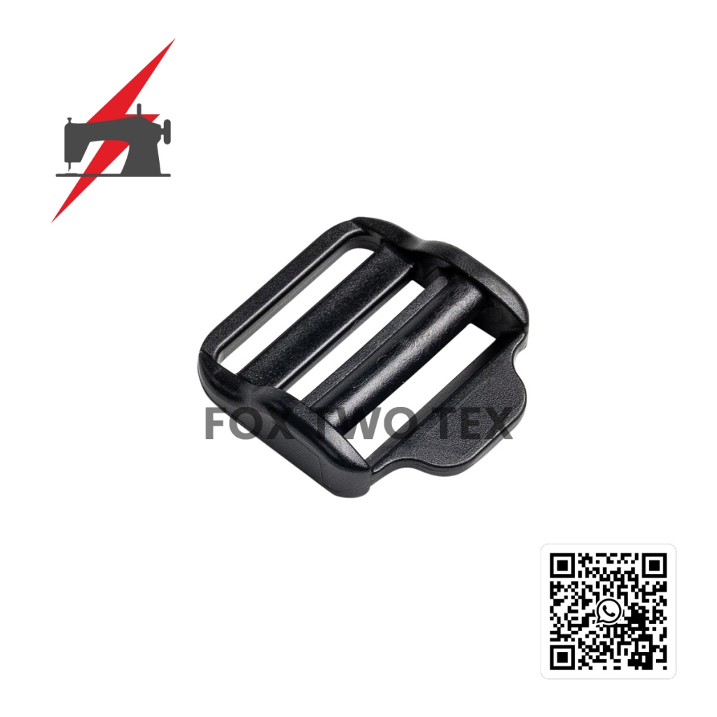 STRAP ADJUSTER YKK / RING TANGGA YKK 2,5 CM AKSESORIS PLASTIK