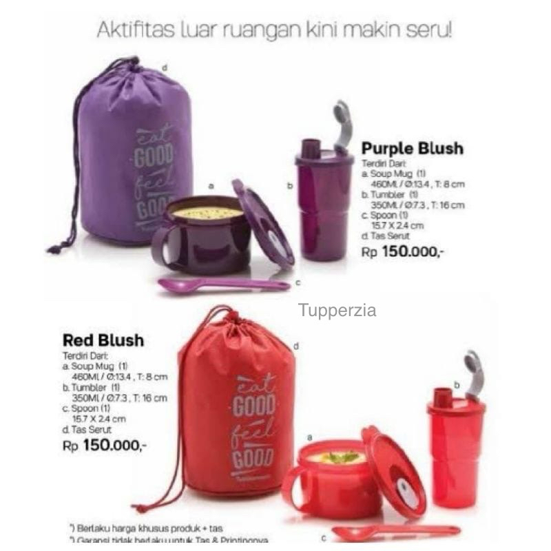 Red Blush Tupperware