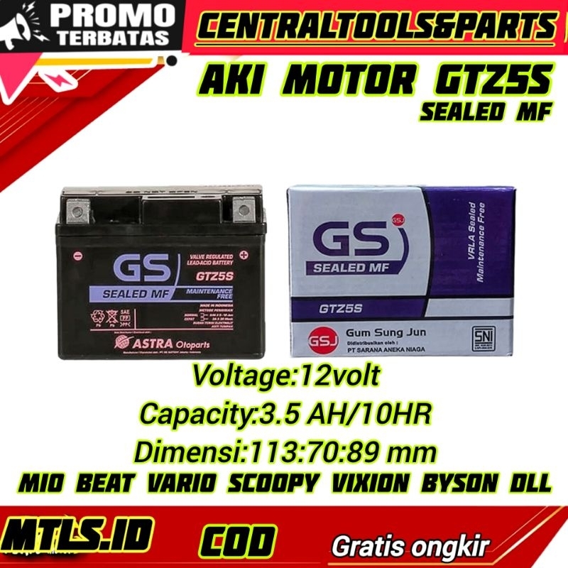 aki motor honda beat mio vario 110 suprax 125 revo blade byson vixion fino scoopy skydrive soin 125 