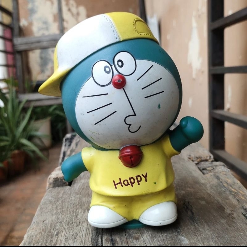 figure doraemon mainan doraemon pajangan hiasan meja