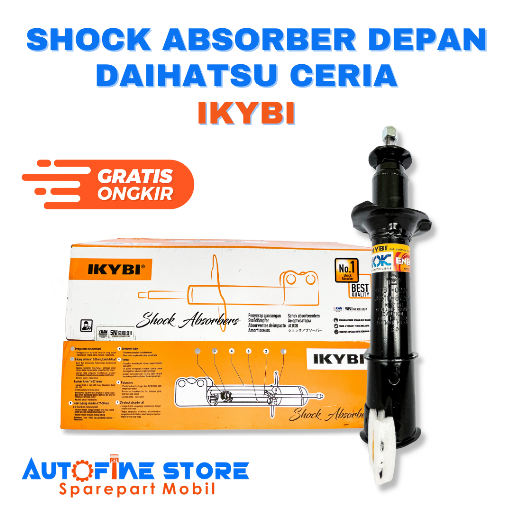 Shock Absorber Front Shockbreaker Depan Daihatsu Ceria Taiwan