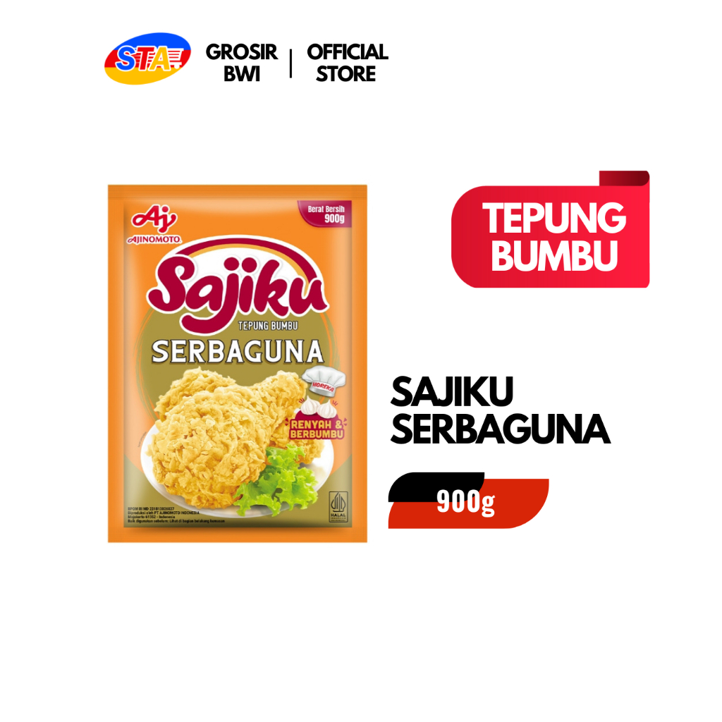 

[JATIM] SAJIKU SERBAGUNA 900G | TEPUNG BUMBU