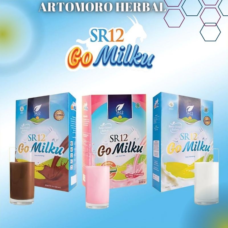 

GOMILKU SR12 / GOMILKU SR12 Susu kambing Etawa BPOM