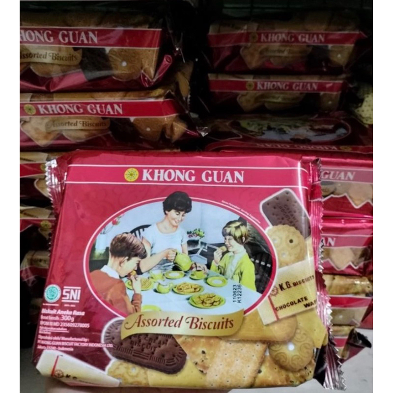 

ASSORTED KHOUNG GUAN 300G, WAFER CLASIC 350G, COCOA PUFF