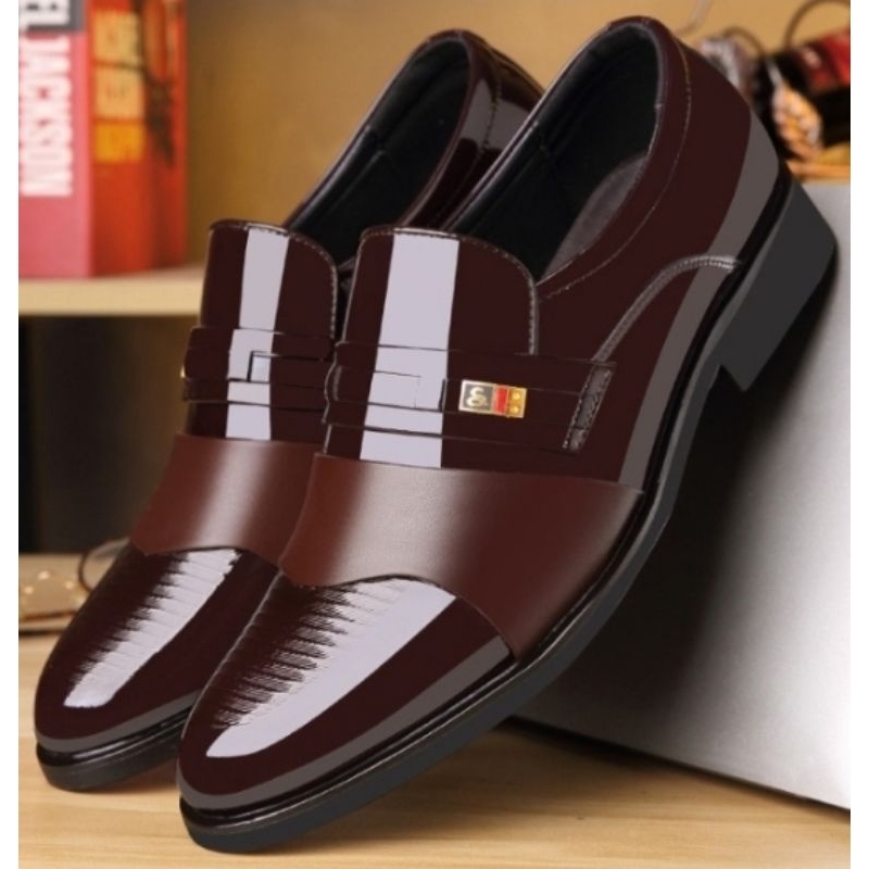 PROMO SEPATU PRIA KANTORAN BERKUALITAS KULIT  IMPORT