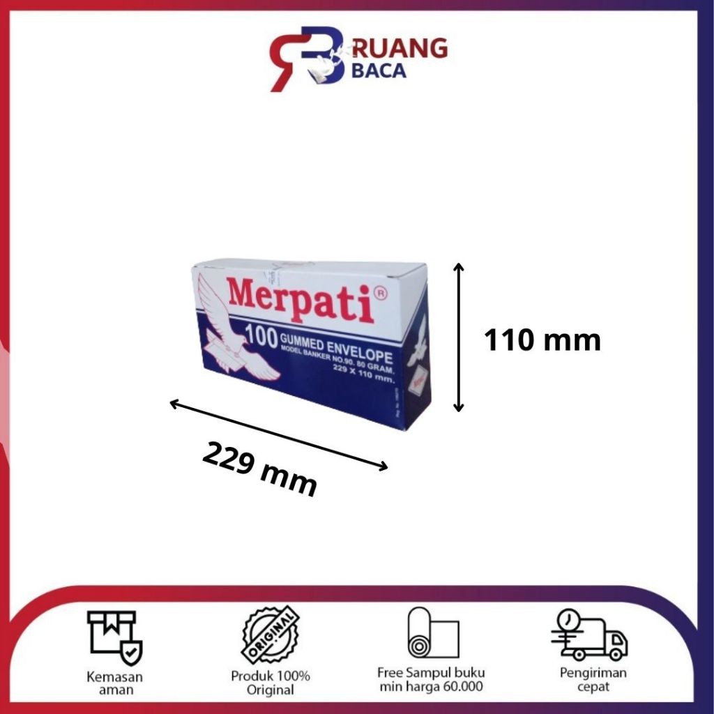 

AMPLOP MERPATI 90-80 AA624755