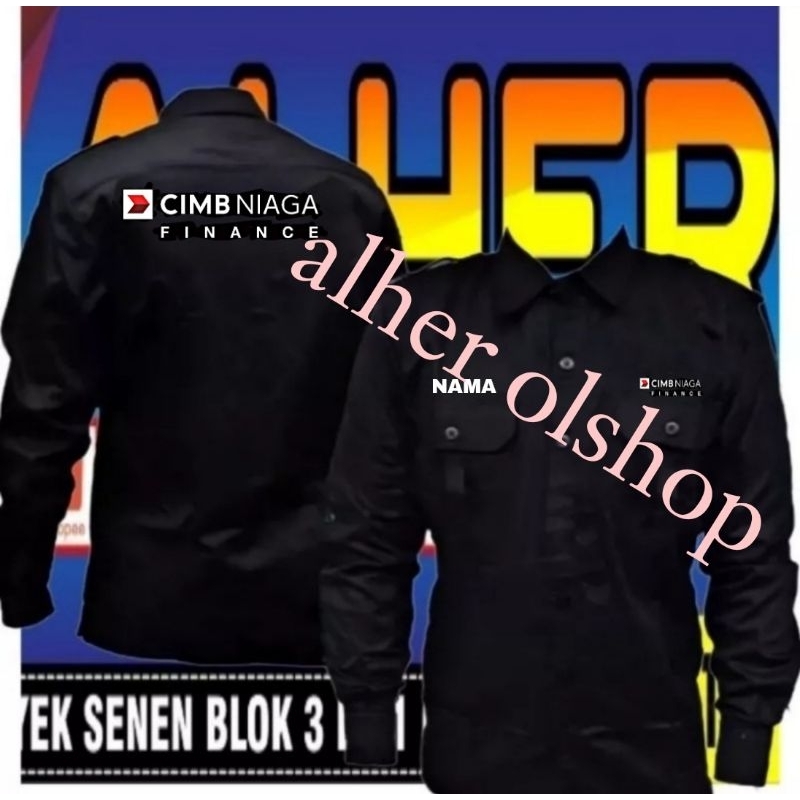 kemeja CIMB niaga finance baju CIMB niaga finance seragam CIMB niaga finance kemeja kerja CIMB niaga