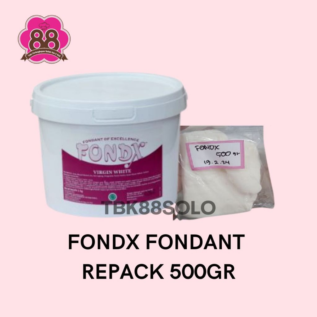 

FONDX ICING FONDANT REPACK 500GR