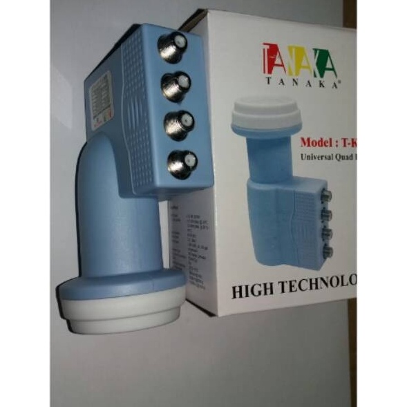 Best Produk Tanaka LNBF Parabola TK4  LNB KU BAND 4 OutputReceiver ParabolaTV