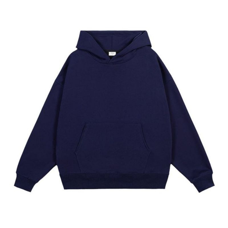 jaket Hoodie Pria Wanita Polos Bahan tebal terlaris