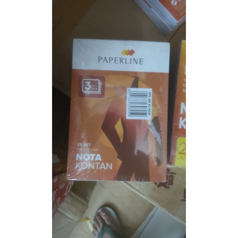 

NOTA KONTAN KECIL 1 PLY, 2 PLY, 3 PLY (ISI 10) RB9