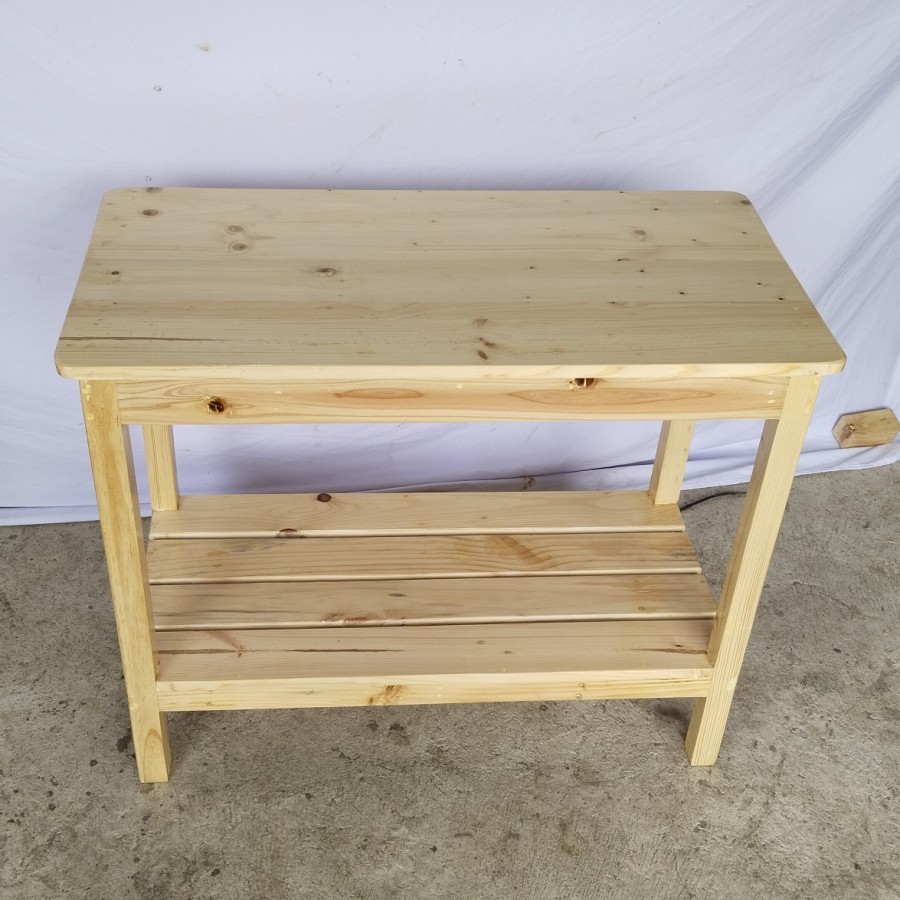 Meja Kayu Jati Belanda/Meja Tv/Meja Belajar/Untuk Aquarium - kayu asli