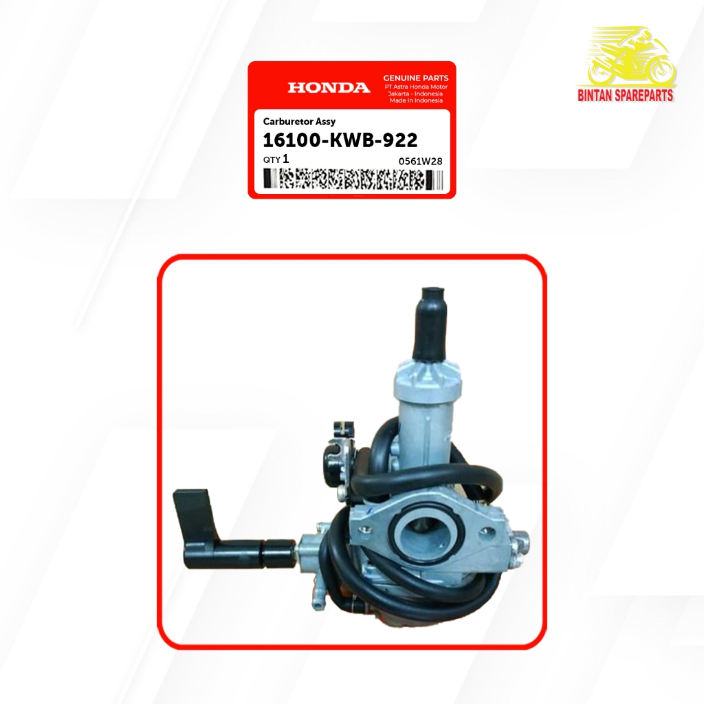 Karburator Carburetor Assy 16100 KWB 922