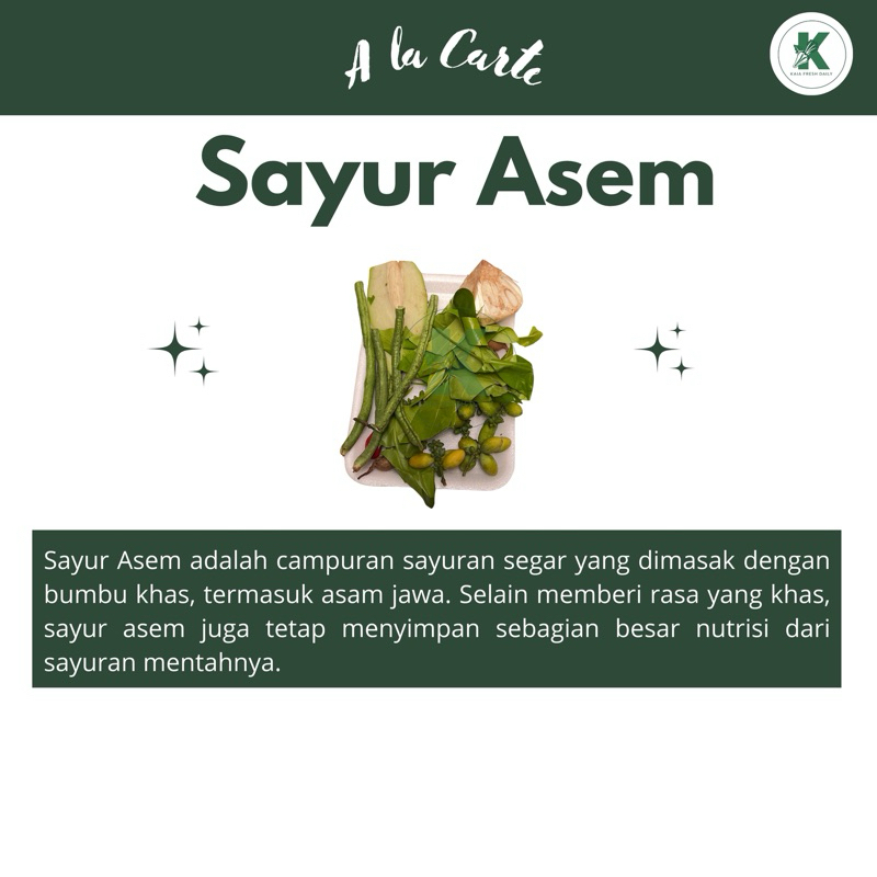 

SAYUR ASEM 500gr