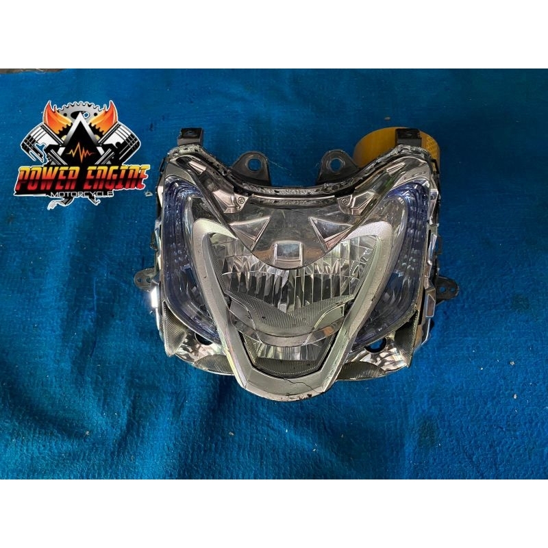 Headlamp reflektor mika lampu depan yamaha mio s tanpa kaca mika ori