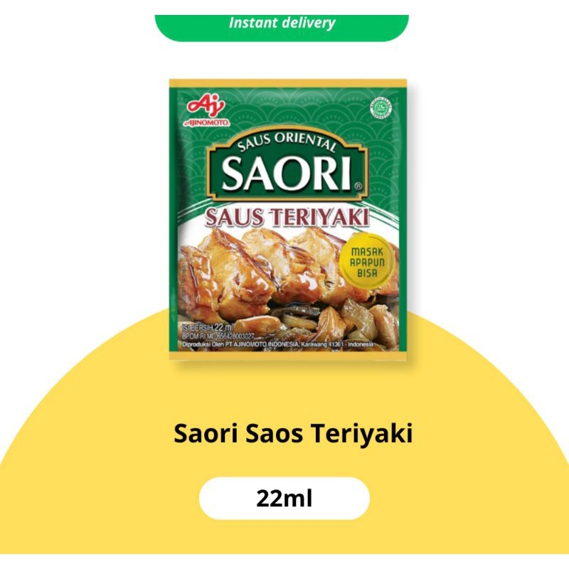 

SAORI TERIYAKI 1PCS