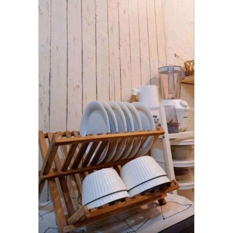 RAK PIRING KAYU JATI