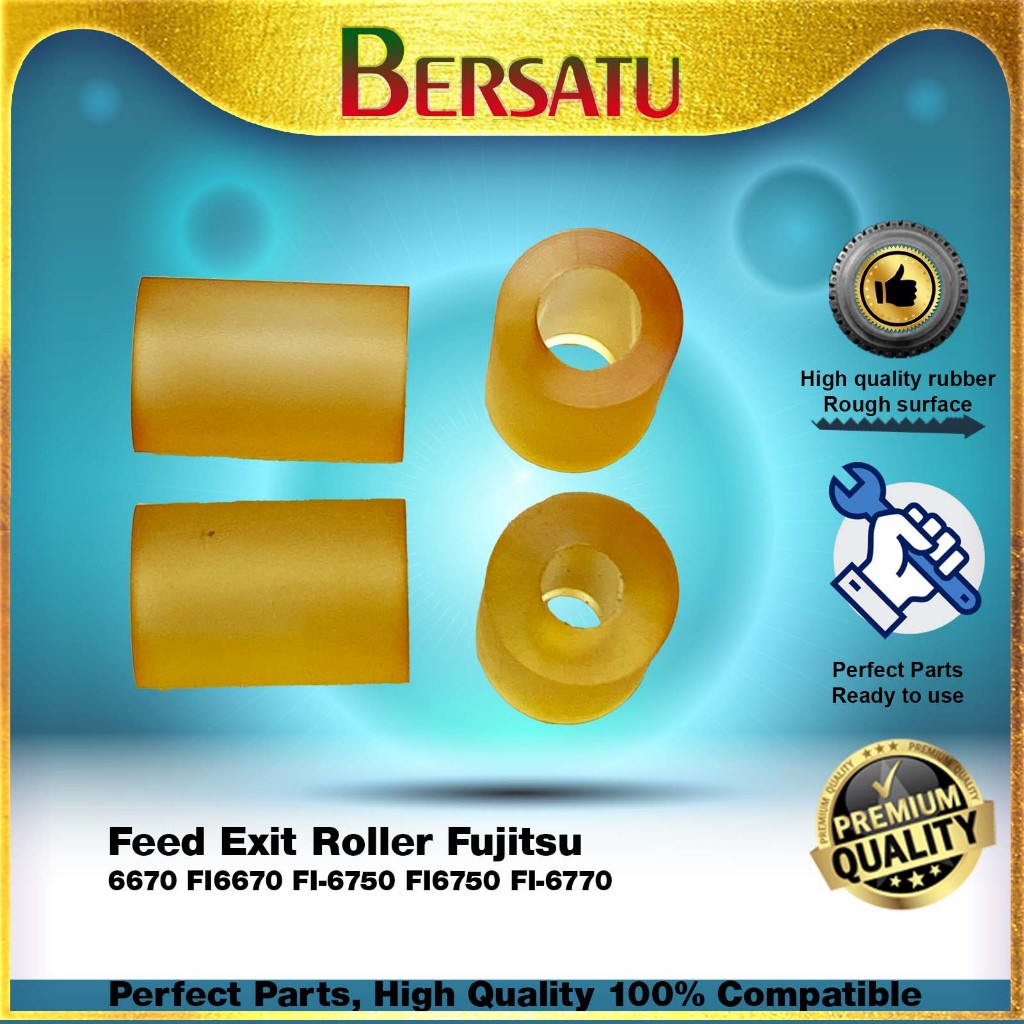 Feed Exit Roller Scanner Fujitsu FI-6670 FI6670 FI-6750 FI6750 FI-6770 FI6770 Part No PA03576-Y025 2